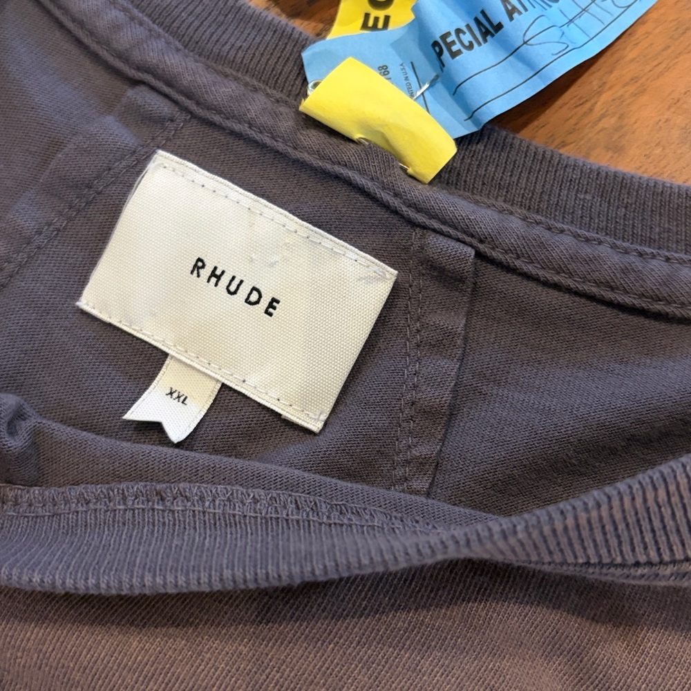 🏆 Used dry cleaned men’s Rhude size 2xl - Picture 6 of 7